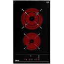 Teka TBC 32010 TTC Preto Embutido 30 cm Cerâmica 2 zona(s)