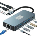 DOCKING USB TIPO-C LEOTEC LEDS02 3XUSB 1XUSB TIPO-C 1XUSB TIPO-C