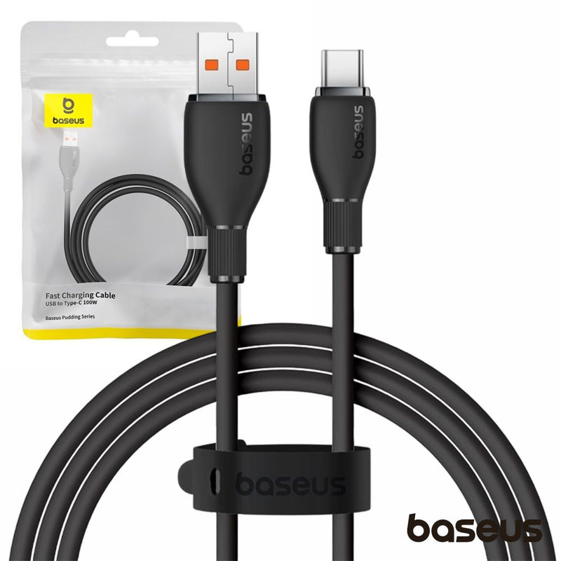 CABO USB-A MACHO P USB-C MACHO 2M 100W PUDDING BASEUS