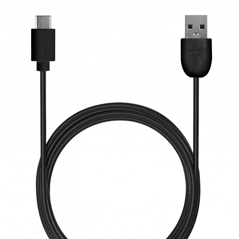 PURO CABLE TYPE-C 3.1 TO USB 3.1 3A 10GBPS 1M BLACK