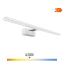 CANDEEIRO LED DE PAREDE 12W 1.270LM 4.000K LUZ DO DIA 60X12,8X5,1