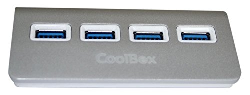 HUB COOLBOX  ALUMINIO 4 PORTAS USB 2.0 -ALU-2