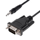 StarTech.com 9M351M-RS232-CABLE adaptador para cabos DB-9 3.5mm P