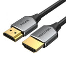 CABO HDMI 2.0 4K VENTION ALEHI HDMI MACHO - HDMI MACHO 3M CINZA