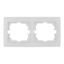 ESTRUTURA HORIZONTAL DUPLO BRANCO 154X81X10MM SÉRIE EUROPA SOLERA