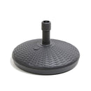 BASE PARA CHAPÉU-DE-SOL 30 L COR: ANTRACITE Ø58X15CM IPAE PROGARD
