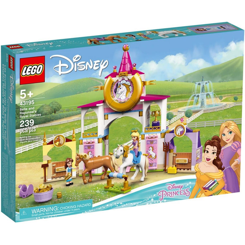 LEGO DISNEY ESTABULOS REAIS DA BELA E RAPUNZEL