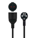 Nanocable 10.22.0603-BK extensão elétrica 3 m 1 tomada(s) CA Inte
