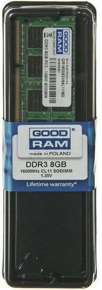 Goodram GR1600S3V64L11/8G módulo de memória 8 GB 1 x 8 GB DDR3 16