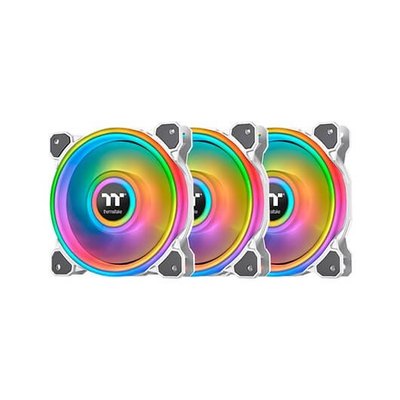 VENTOINHA 140X140 THERMALTAKE RIING QUAD 14 RGB BRANCO