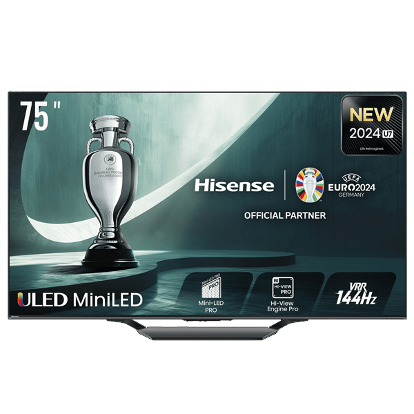 SMART TV HISENSE 75" MINI LED PRO 4K 75U7NQ