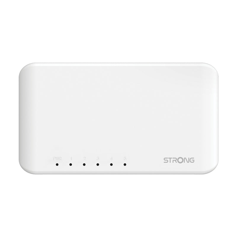 STRONG SWITCH 5 PORTS GIGABIT PLASTIC CASING