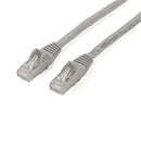 StarTech.com N6PATC2MGR cabo de rede Cinzento 2 m Cat6 U/UTP (UTP