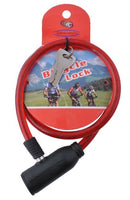 CADEADO PARA BICICLETA COM 66CM PRETO