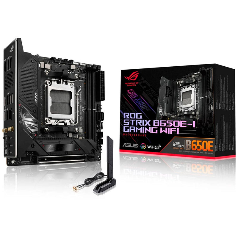 ASUS ROG STRIX B650E-I GAMING WIFI AMD B650 Ranhura AM5 mini ITX