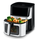 FRITADEIRA SEM ÓLEO UFESA HERON( 1500 W - 8 LITROS - PRETO  SILVE