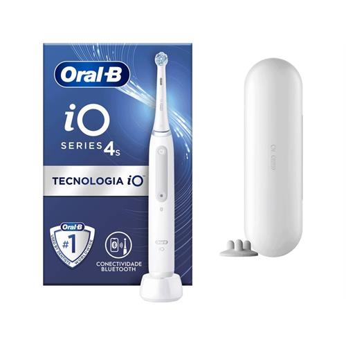 Oral-B iO 4S Adulto Escova de dentes vibratória Branco