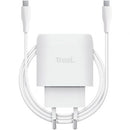 CARGADOR DE PARED GAN TRUST MAXO 45W 1XUSB TIPO-C INCLUYE CABLE U