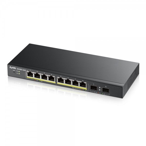 Zyxel GS1900-8HP v3 PoE Gerido L2 Gigabit Ethernet (10/100/1000)