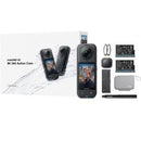 CÁMARA DIGITAL DEPORTIVA INSTA360 X5 ESSECIAL KIT 8K ÁNGULO DE VI