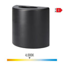 CANDEEIRO DE PAREDE LED 3W 60LM 4000K LUZ DIA IP54 12X12X6CM OVAL