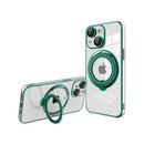 FUNDA COOL IPHONE 15 PLUS MAGNETICA RING VERDE