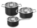 SILAMPOS - CONJUNTO 3 PEÇAS COMFORT GLASS BLACK 63212JWR0520