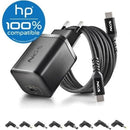 CARGADOR GAN DE PORTÁTIL NGS BUD65W-H PARA HP 1XUSB TIPO-C 65W AU