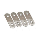 PLACA RETA PARA UNIÃO PLC14, AÇO INOXIDÁVEL, 40 X 16 X 1,5 MM. 4