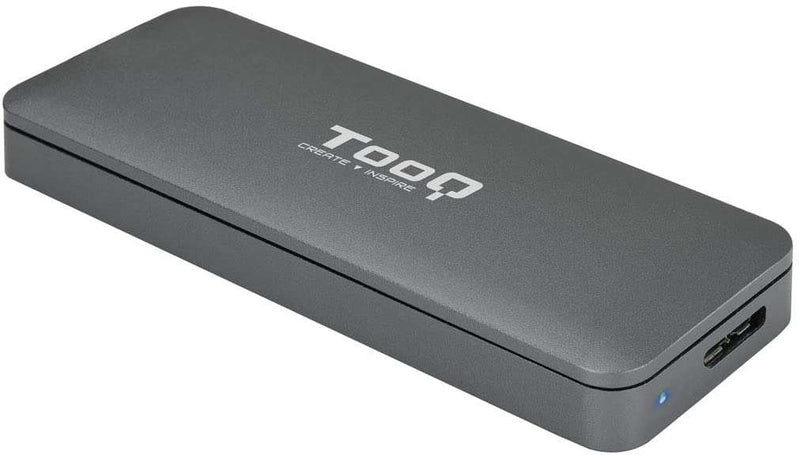 TooQ TQE-2281G Caixa para Discos Rígidos Compartimento SSD Cinzen