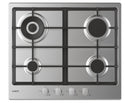Candy Timeless CHG6BR4WX Aço inoxidável Embutido Gás 4 zona(s)