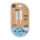 CABLE USB 2.0 TECH ONE TECH TEC2005 USB MACHO - LIGHTNING MACHO 1