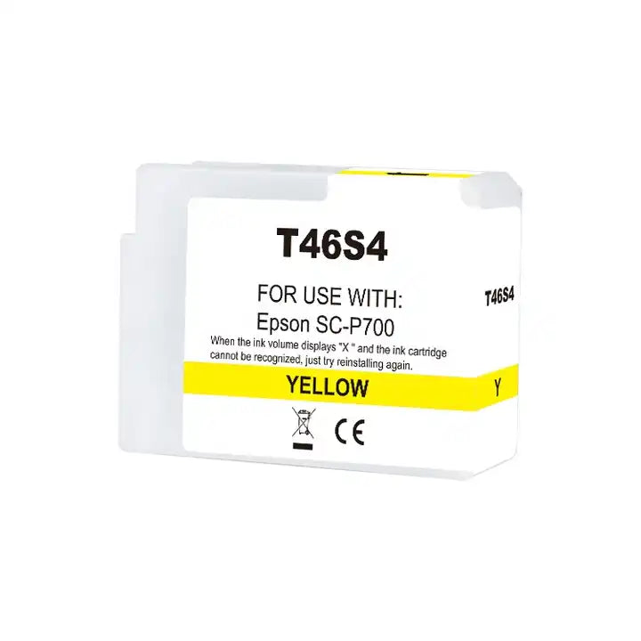 EPSON T46S4 AMARILLO CARTUCHO DE TINTA PIGMENTADA GENERICO - REEM