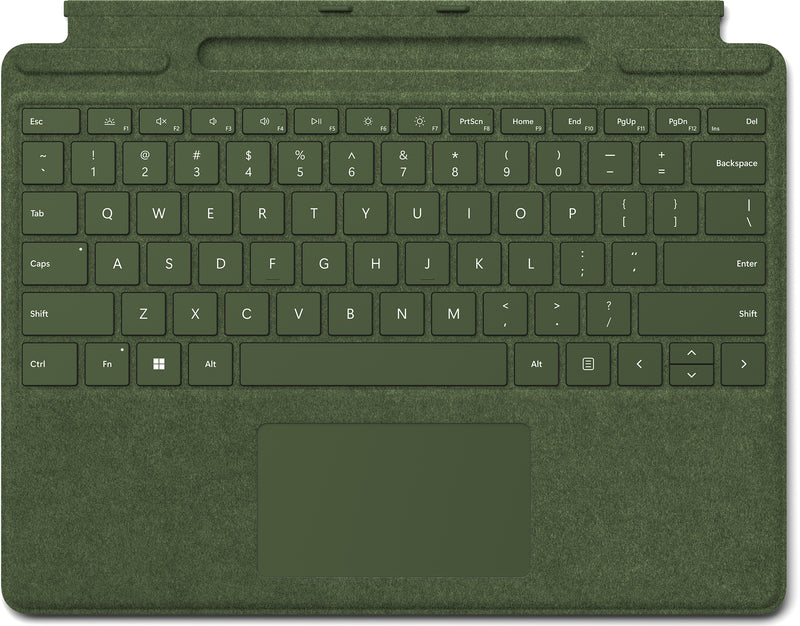 Microsoft Surface Pro Keyboard Verde Microsoft Cover port QWERTY