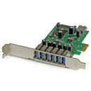 StarTech.com Placa USB 3.0 PCI Express de 7 portas - design de pe