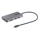 StarTech.com 120B-USBC-MULTIPORT base & duplicador de portas Com