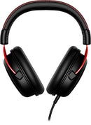 HEADPHONES HYPERX CLOUD II PRETO E VERMELHO