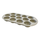 BALDE PARA GELO DE BORRACHA COR ECRU 20093 EC PLASTIKEN
