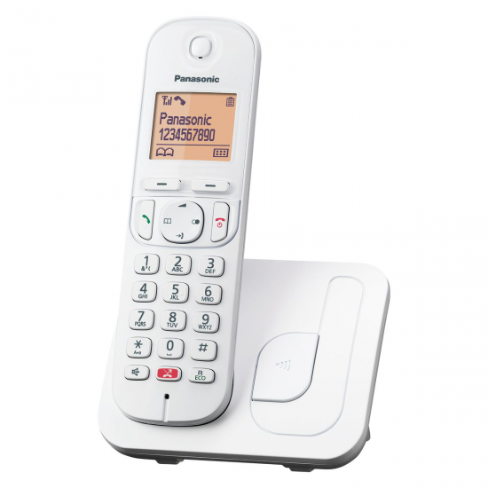 TELEFONE SEM FIOS PANASONIC KX-TGC250SPW BRANCO