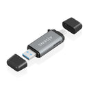AISENS LECTOR DE TARJETAS USB-A Y USB-C 3.1 GEN1 - COMPATIBLE CON