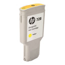 HP Tinteiro DesignJet 728 Amarelo de 300 ml