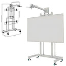 SOPORTE PARA PIZARRA INTERACTIVA APPROX APPIBSTD 80-120"