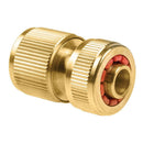 CONECTOR RÁPIDO STOP DE LATÃO BRASS PARA MANGUEIRA DE 15MM CELLFA