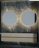 ESPELHO LEDIMEX Ø80 OPORTO 3000K OPOR001-80C