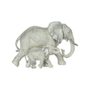 ELEFANTE DECORATIVO DE RESINA CORES SORTIDAS 12X22,5X15,5CM