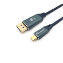 Equip 133423 adaptador de cabo de vídeo 3 m USB Type-C DisplayPor