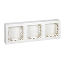 MOLDURA COM BASE, SUPERFÍCIE, 3 ELEMENTOS, HORIZONTAL, SÉRIE SIMO