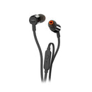 JBL EARPHONES TUNE T210 3.5" C BOLSA TRANSPORTE BLACK