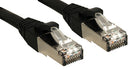 Lindy 45602 cabo de rede Preto 1 m Cat6 SF/UTP (S-FTP)