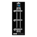 CABIDE DE INOXIDAVEL 3 GANCHOS 3716-1-00 (BLISTER) INOFIX